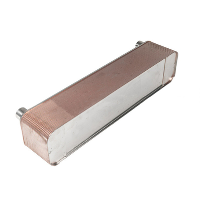 SS304/316 Płytka aluminiowa z lutowanej stali nierdzewnej Typ przemysłowy wymiennik ciepła lutowanego