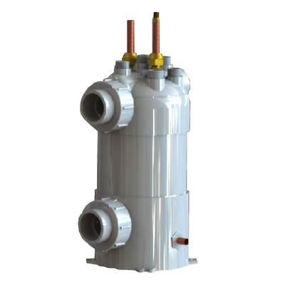 PVC Titanium Chiller Coil Basen Pływacy Wymiennik ciepła Pumpa ciepła do ciepłej wody
